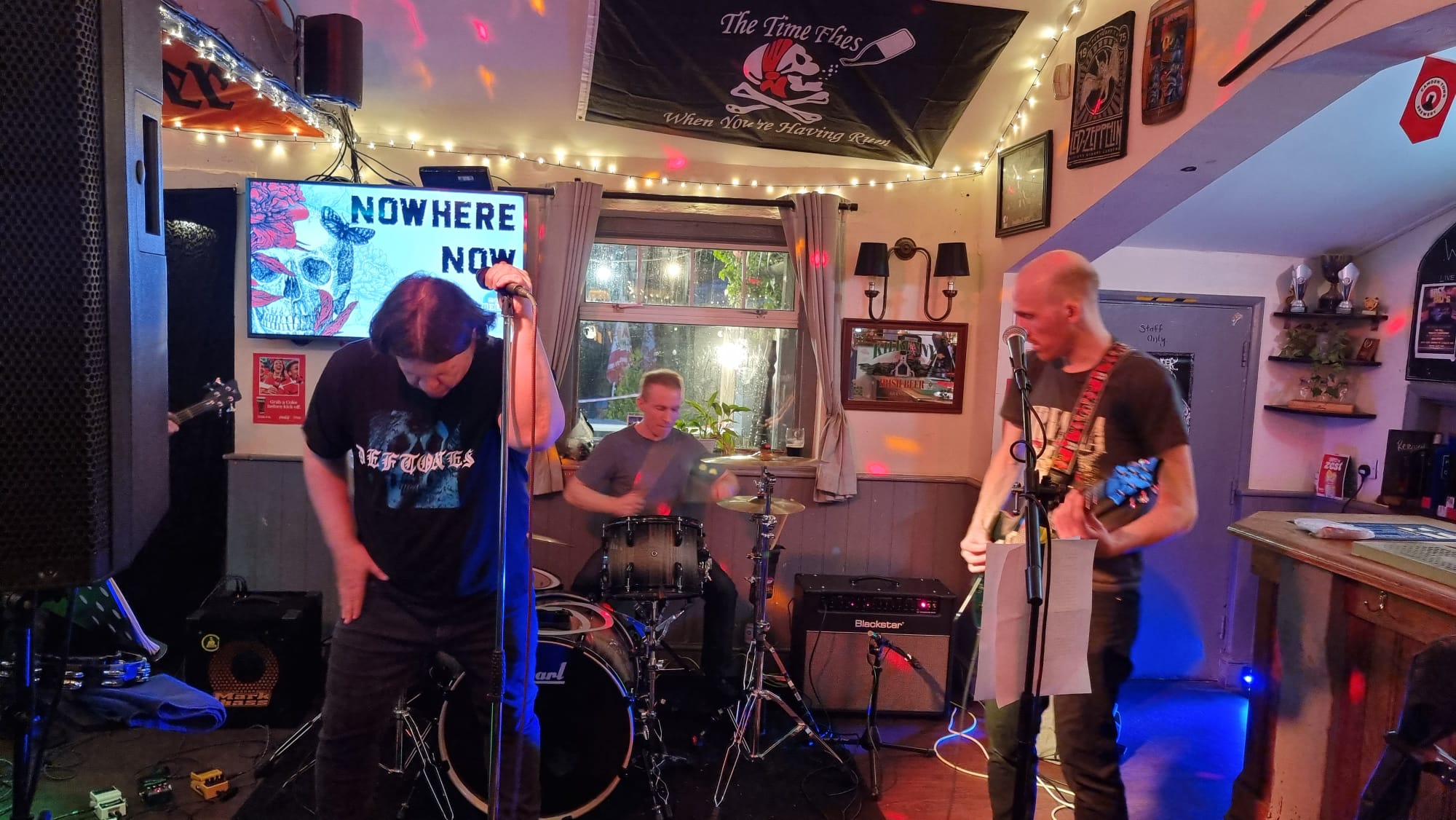 Nowhere Now live