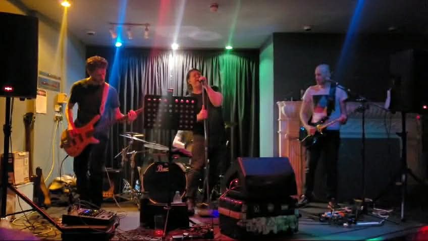 Nowhere Now live on stage
